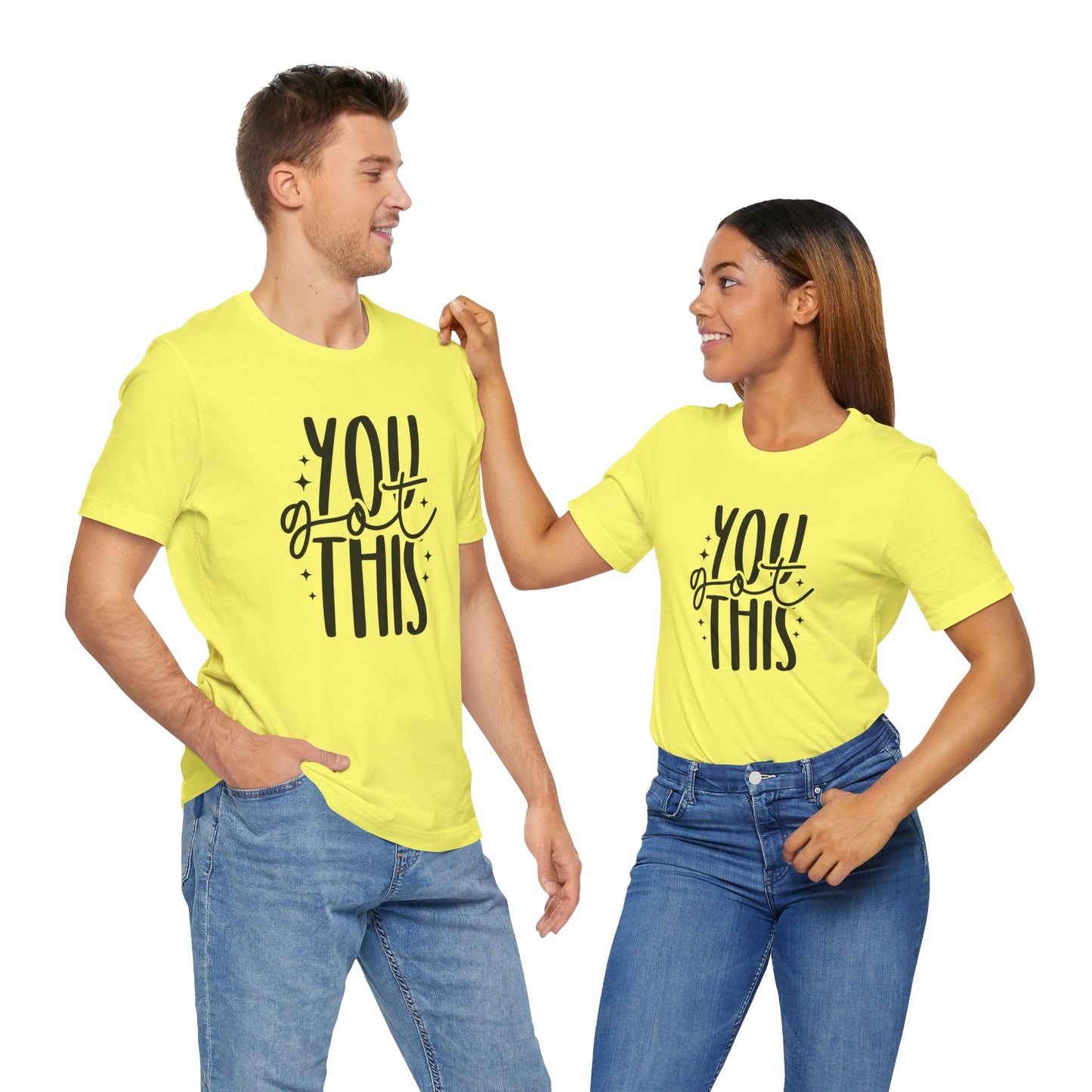 Motivational Unisex Tee - You Got This, Inspirational Gift, Positive Vibes, Self-Care, Everyday Wear, Encouragement Shirt