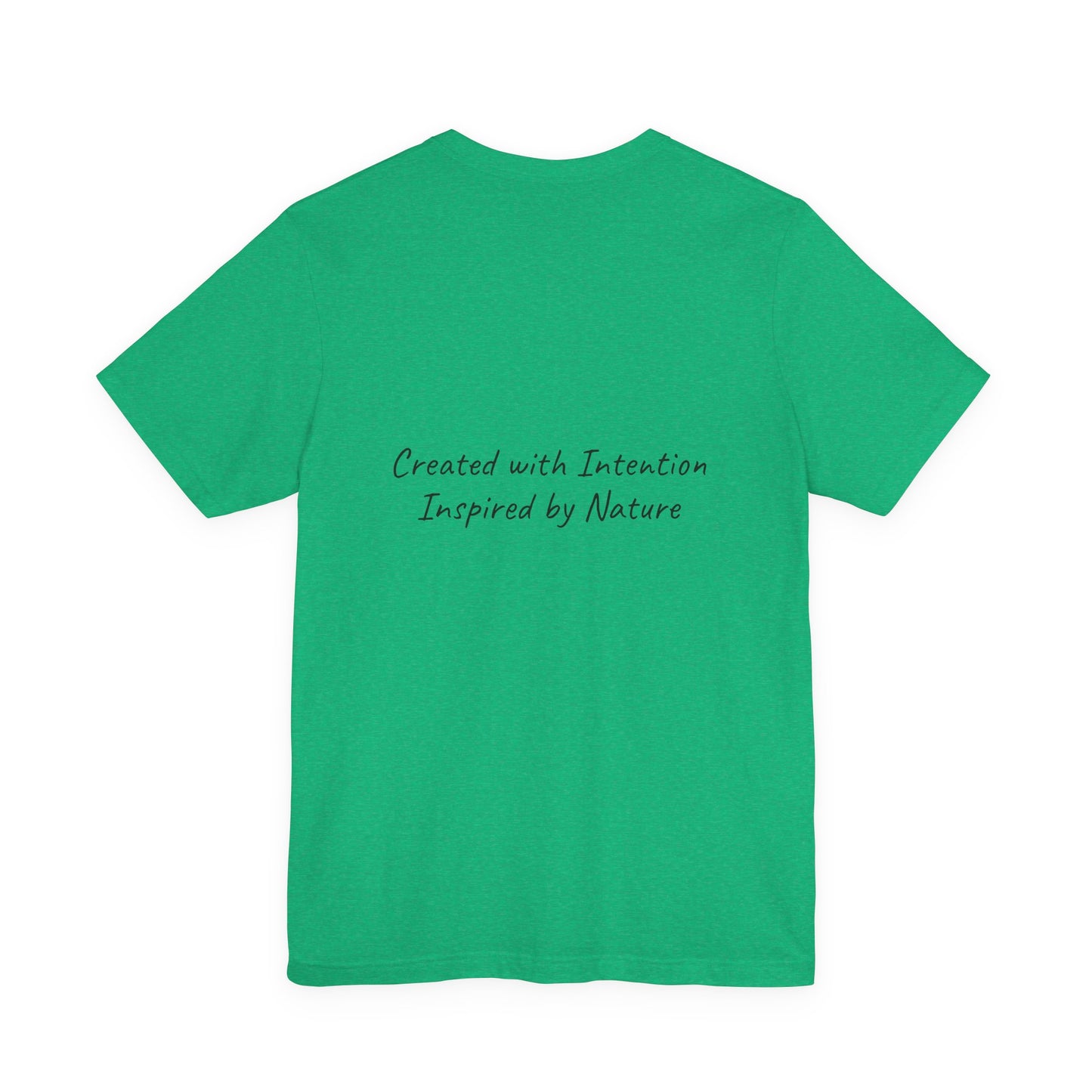 Harmony & Sage Tee — Lotus Graphic Mindful T-Shirt ("Created with Intention, Inspired by Nature")