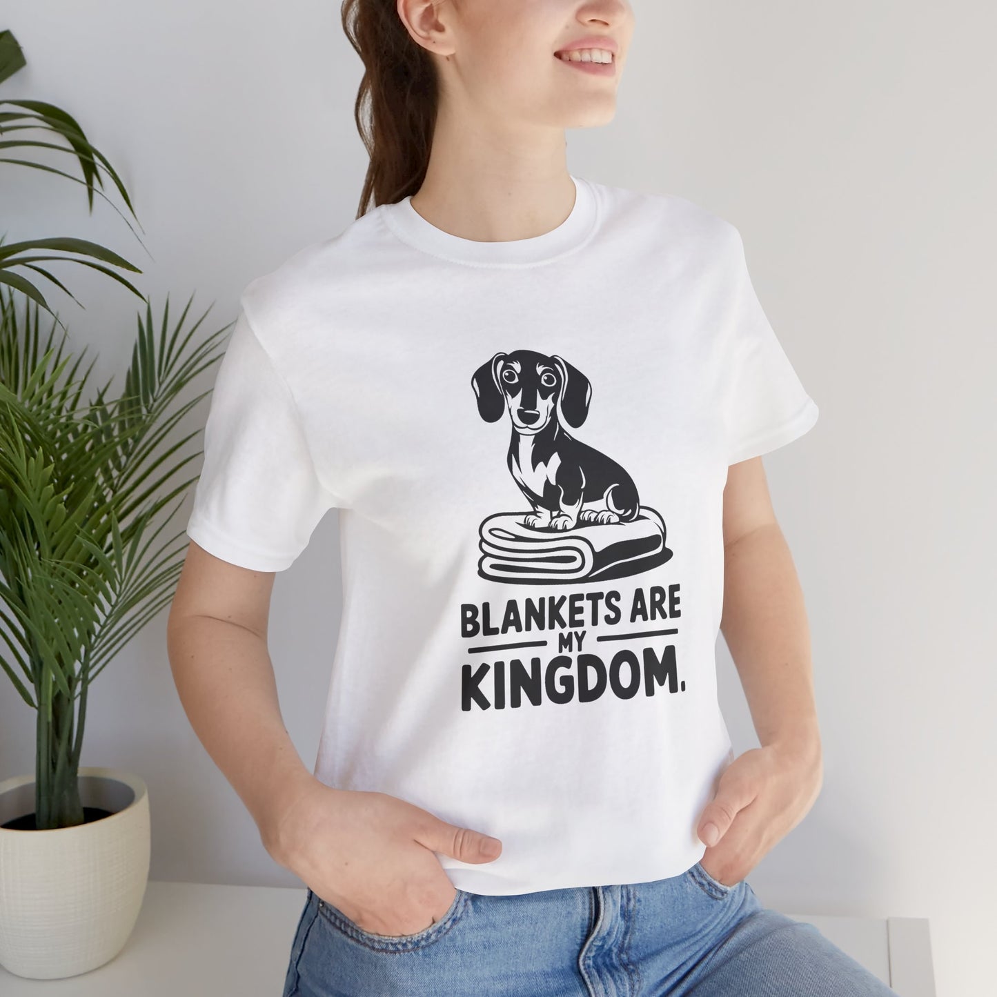 Dog Lover's Kingdom Tee, Funny Pet Shirt, Unisex Tee, Animal Lover Gift, Casual Dog Apparel, Cute Dog Shirt