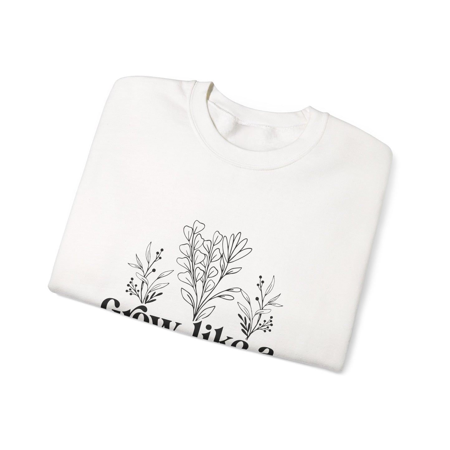 Unisex Wildflower Sweatshirt - Cozy Crewneck, Floral Design, Inspirational Gift, Spring Fashion, Nature Lover Apparel