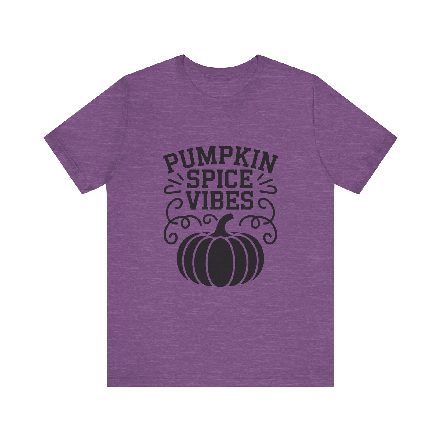 Pumpkin Spice Vibes Tee - Fall T-Shirt, Autumn Apparel, Halloween Shirt, Cozy Gift, Thanksgiving Top