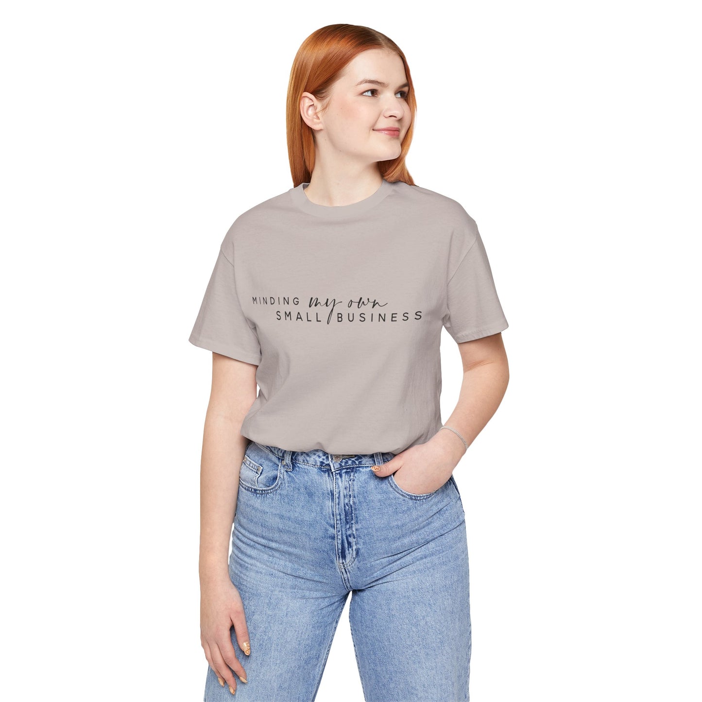 Small Business Minded Women's Tee, Motivational T-Shirt, Entrepreneur Shirt, Gift for Business Owner, Casual Everyday Wear
