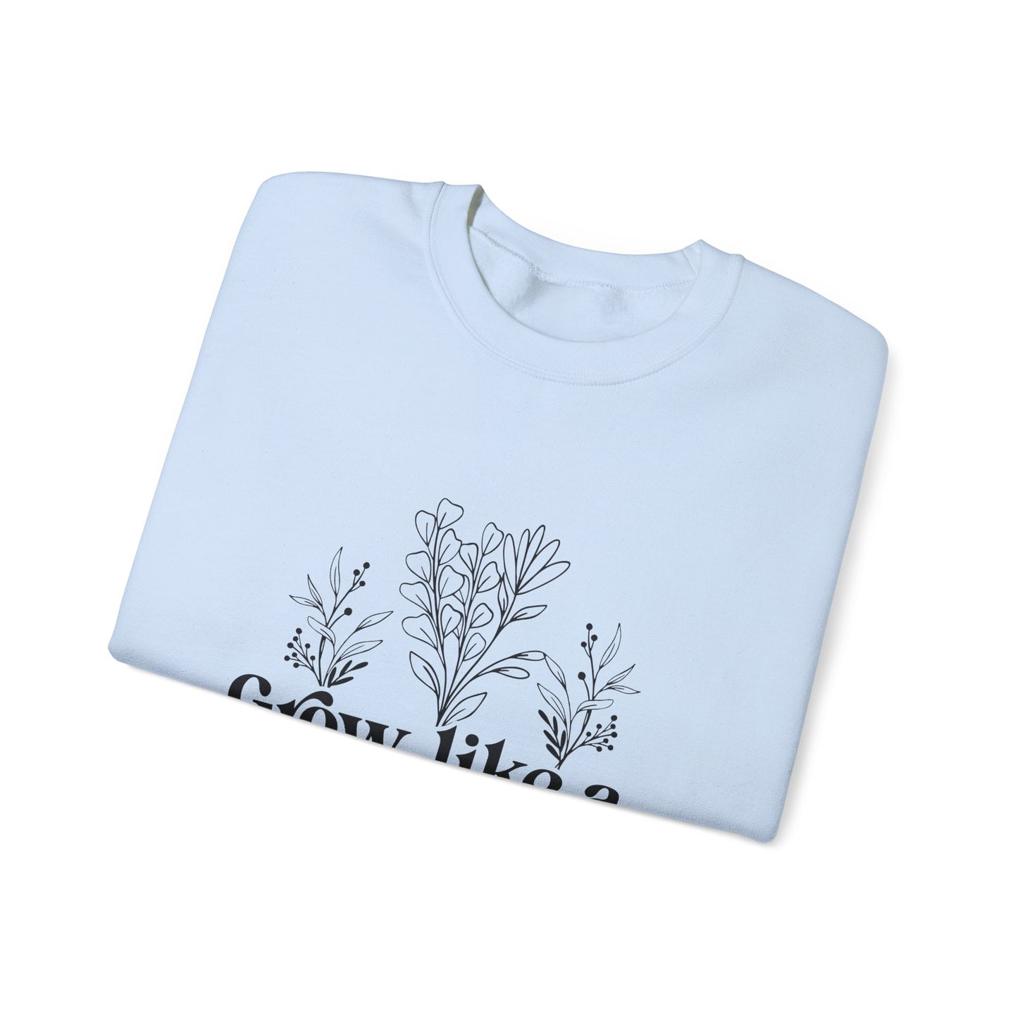 Unisex Wildflower Sweatshirt - Cozy Crewneck, Floral Design, Inspirational Gift, Spring Fashion, Nature Lover Apparel