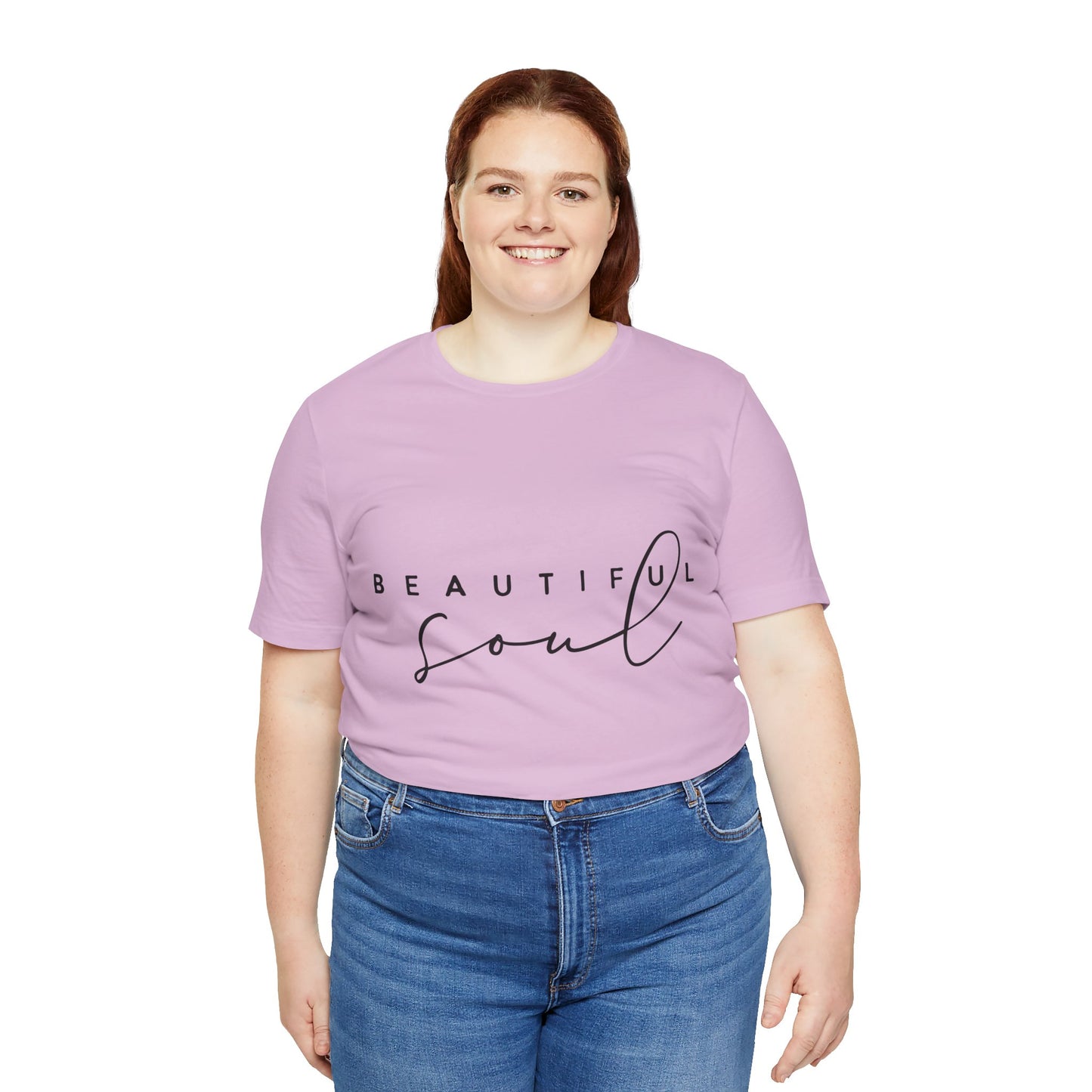 Beautiful Soul Inspirational Unisex Tee, Motivational T-Shirt, Casual Wear, Gift for Her, Everyday Comfort Shirt