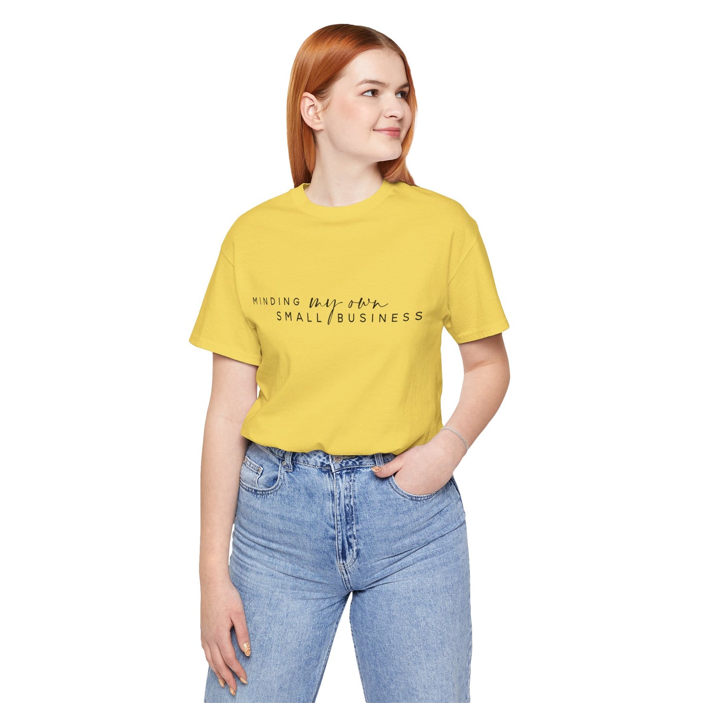 Small Business Minded Women's Tee, Motivational T-Shirt, Entrepreneur Shirt, Gift for Business Owner, Casual Everyday Wear