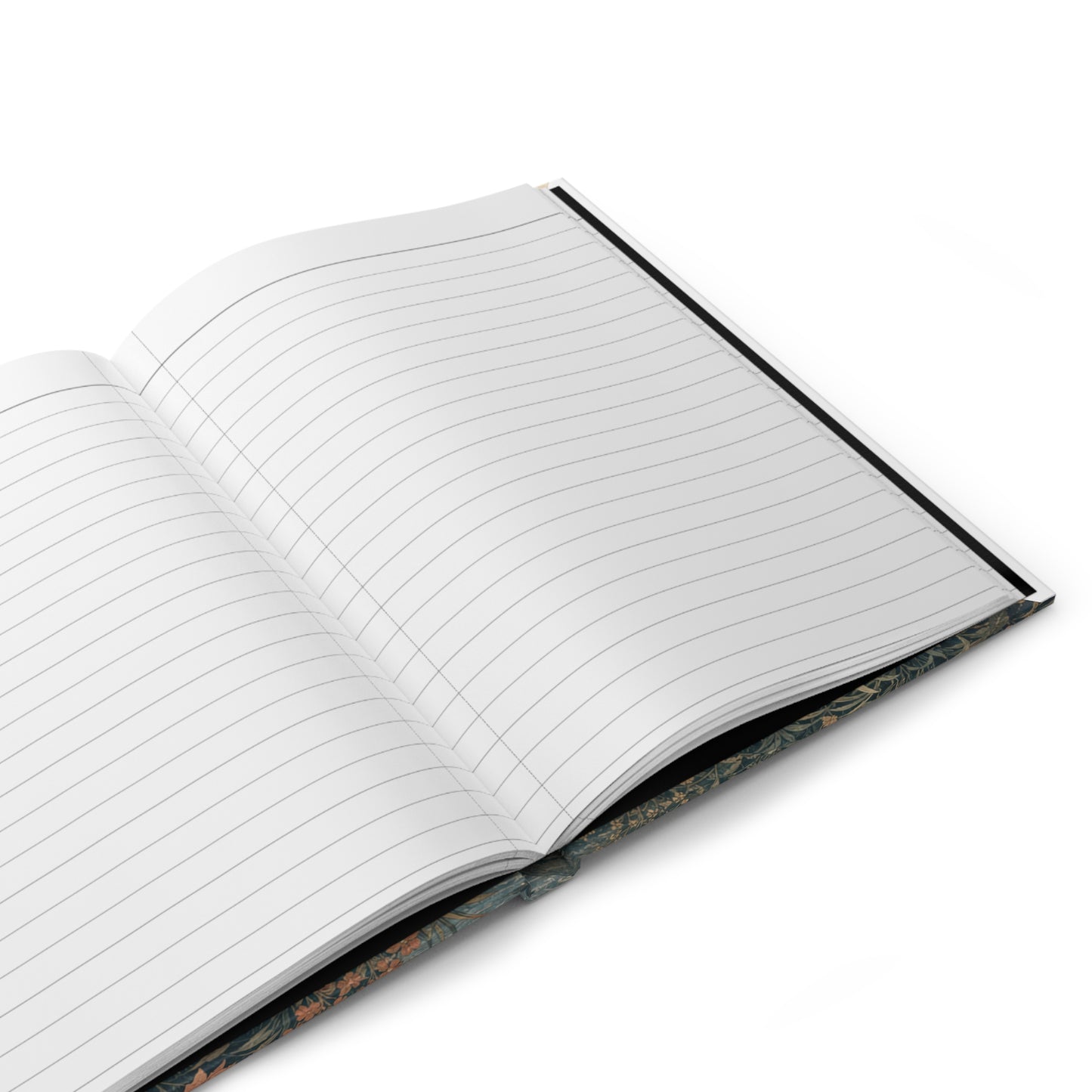 Vintage Mountain Journal — Hardcover Matte Notebook with Scenic Sunrise Design
