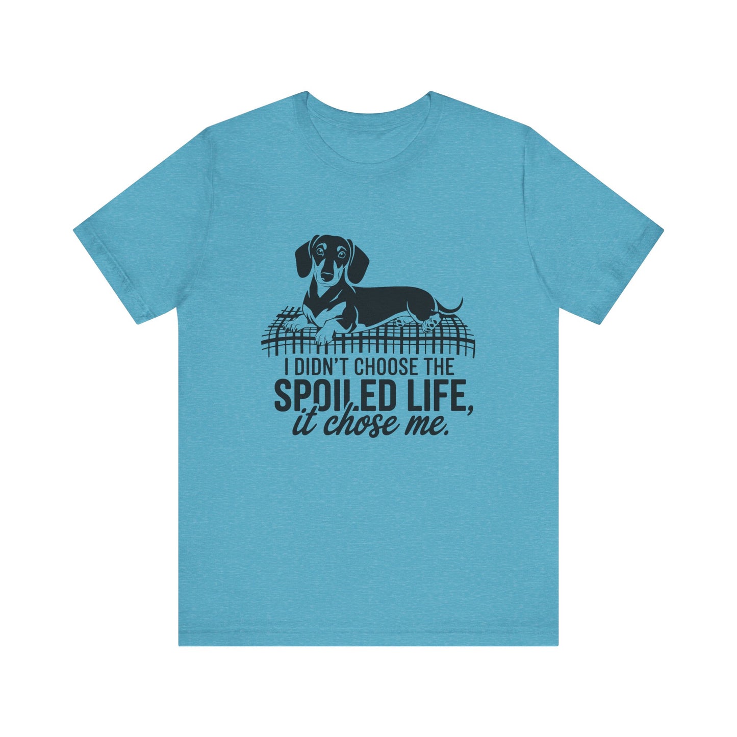 Spoiled Life Dog Lover Tee, Unisex Jersey T-Shirt for Pet Owners, Funny Dog Shirt, Gift for Dog Lovers, Casual Animal Apparel