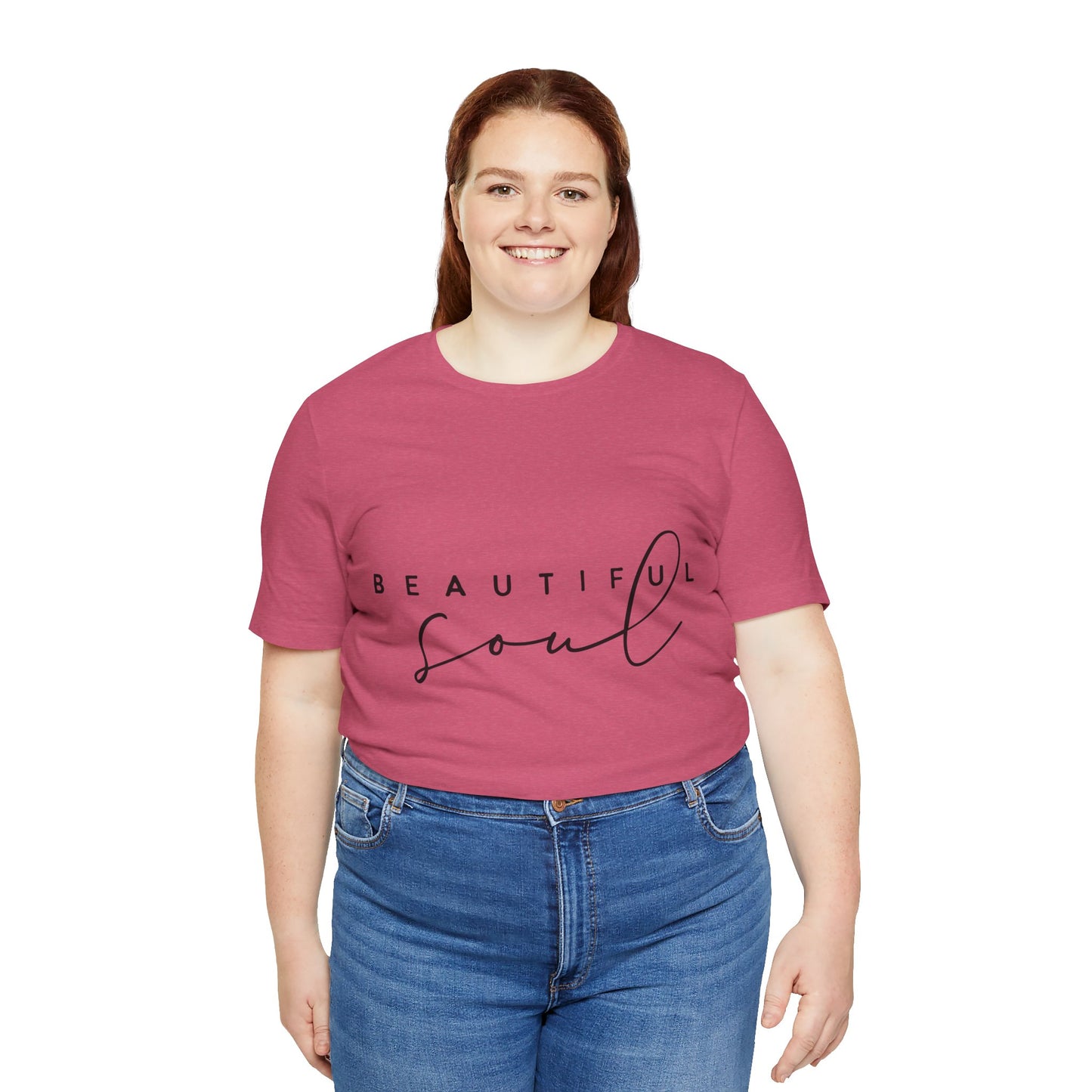 Beautiful Soul Inspirational Unisex Tee, Motivational T-Shirt, Casual Wear, Gift for Her, Everyday Comfort Shirt
