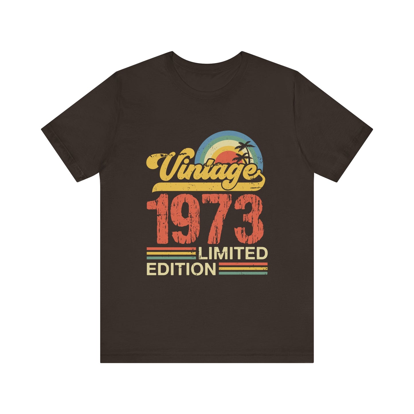 Vintage 1973 Limited Edition Tee, Retro Shirt, Unisex Vintage T-Shirt, 70s Apparel, Perfect Gift for Birthdays, Nostalgic Fashion