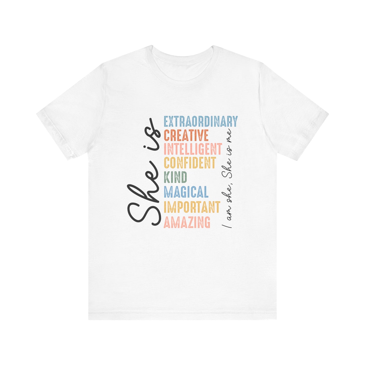 Empowering Unisex Tee, Inspirational T-Shirt for Women, Gift for Her, Casual Wear, Motivational Apparel, Birthday Gift