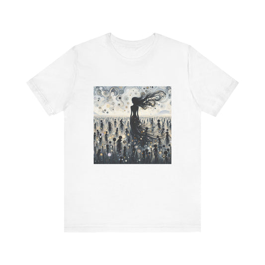 Mystical Dreamer Tee - Unisex Jersey Short Sleeve Tee, Bohemian Style T-Shirt, Festival Wear, Gift for Dreamers, Artistic Apparel