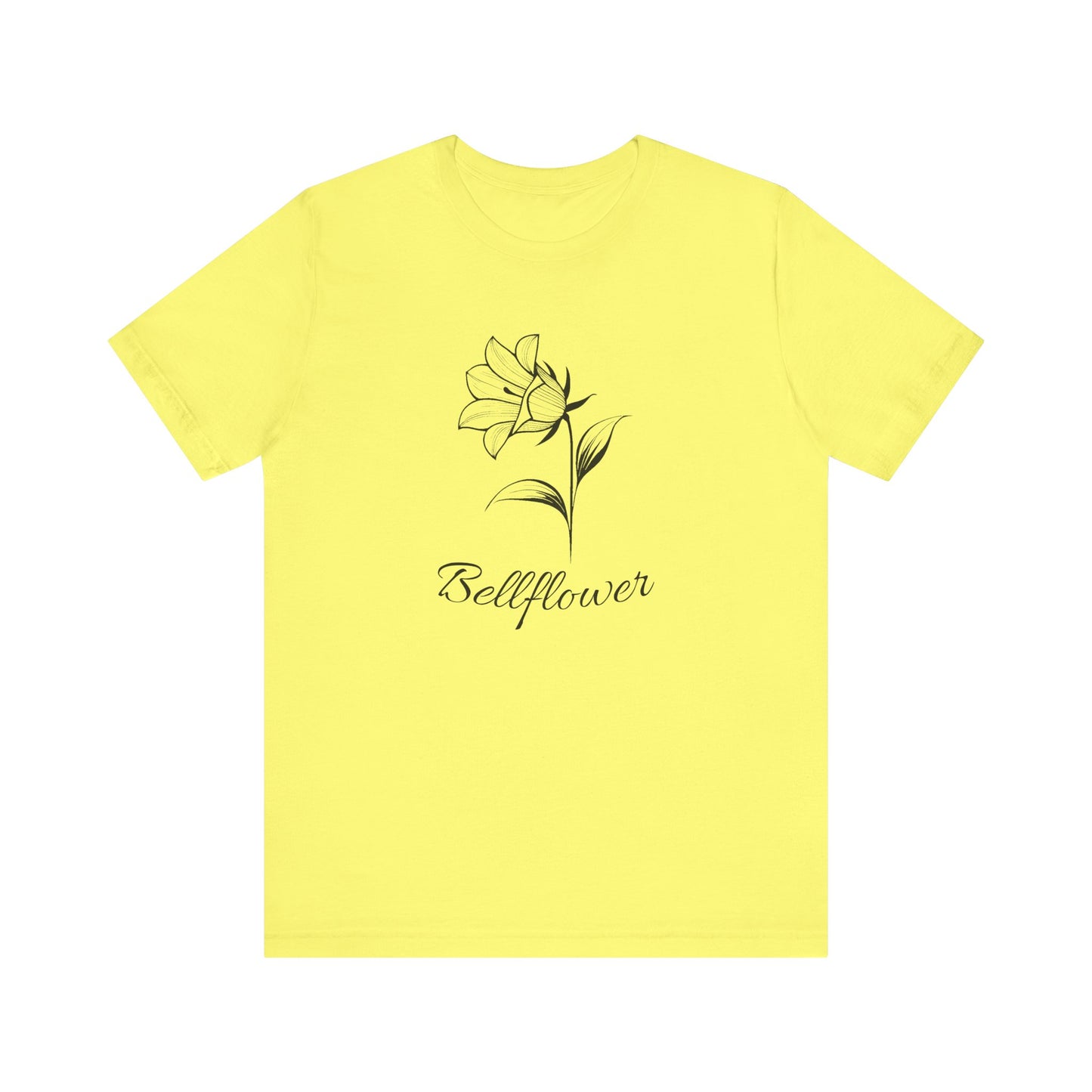 Elegant Bellflower Graphic Tee - Soft Cotton T-Shirt for Nature Lovers, Flower Lover's Gift, Everyday Wear, Eco-Friendly Apparel, [...]