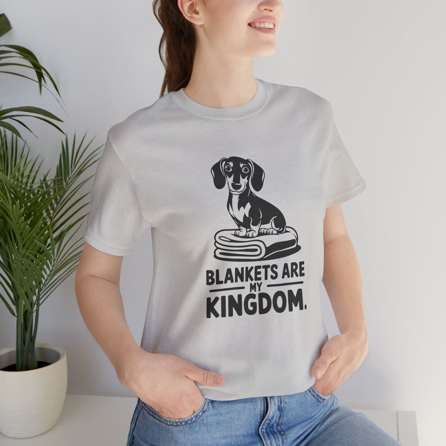 Dog Lover's Kingdom Tee, Funny Pet Shirt, Unisex Tee, Animal Lover Gift, Casual Dog Apparel, Cute Dog Shirt