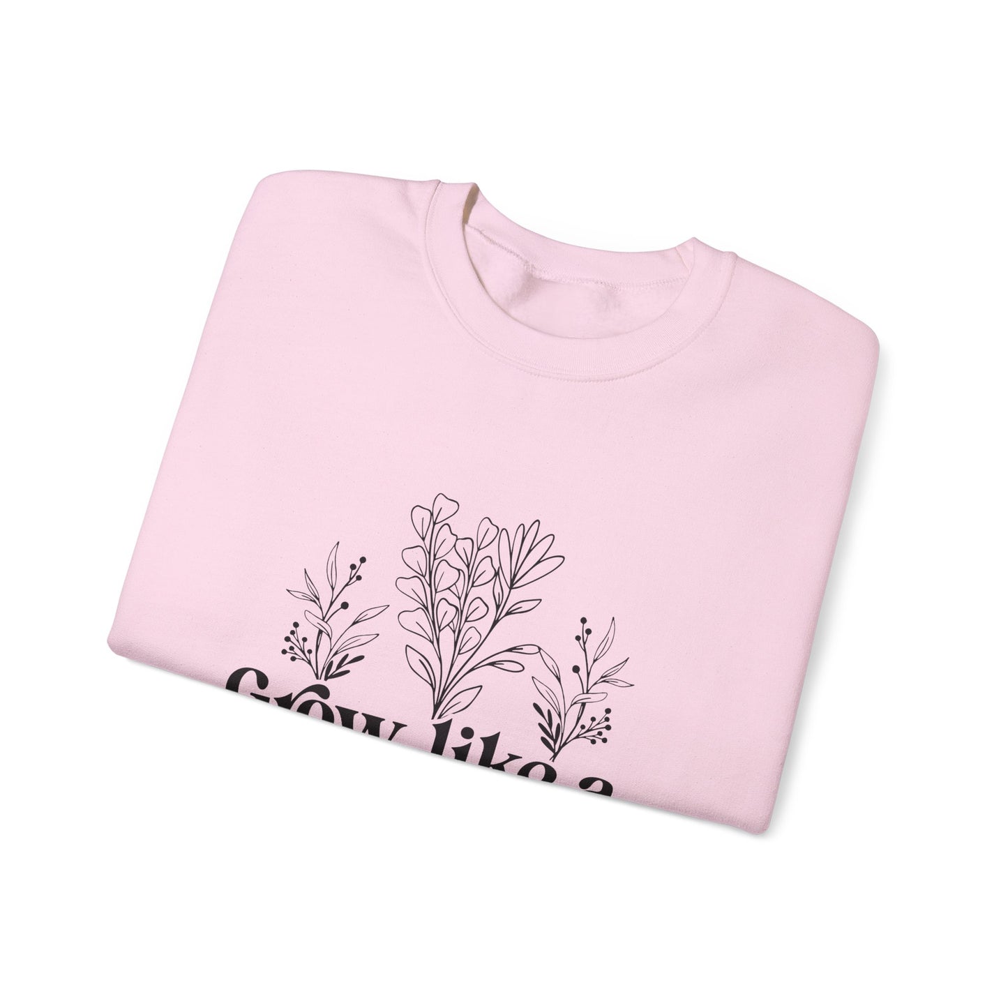 Unisex Wildflower Sweatshirt - Cozy Crewneck, Floral Design, Inspirational Gift, Spring Fashion, Nature Lover Apparel