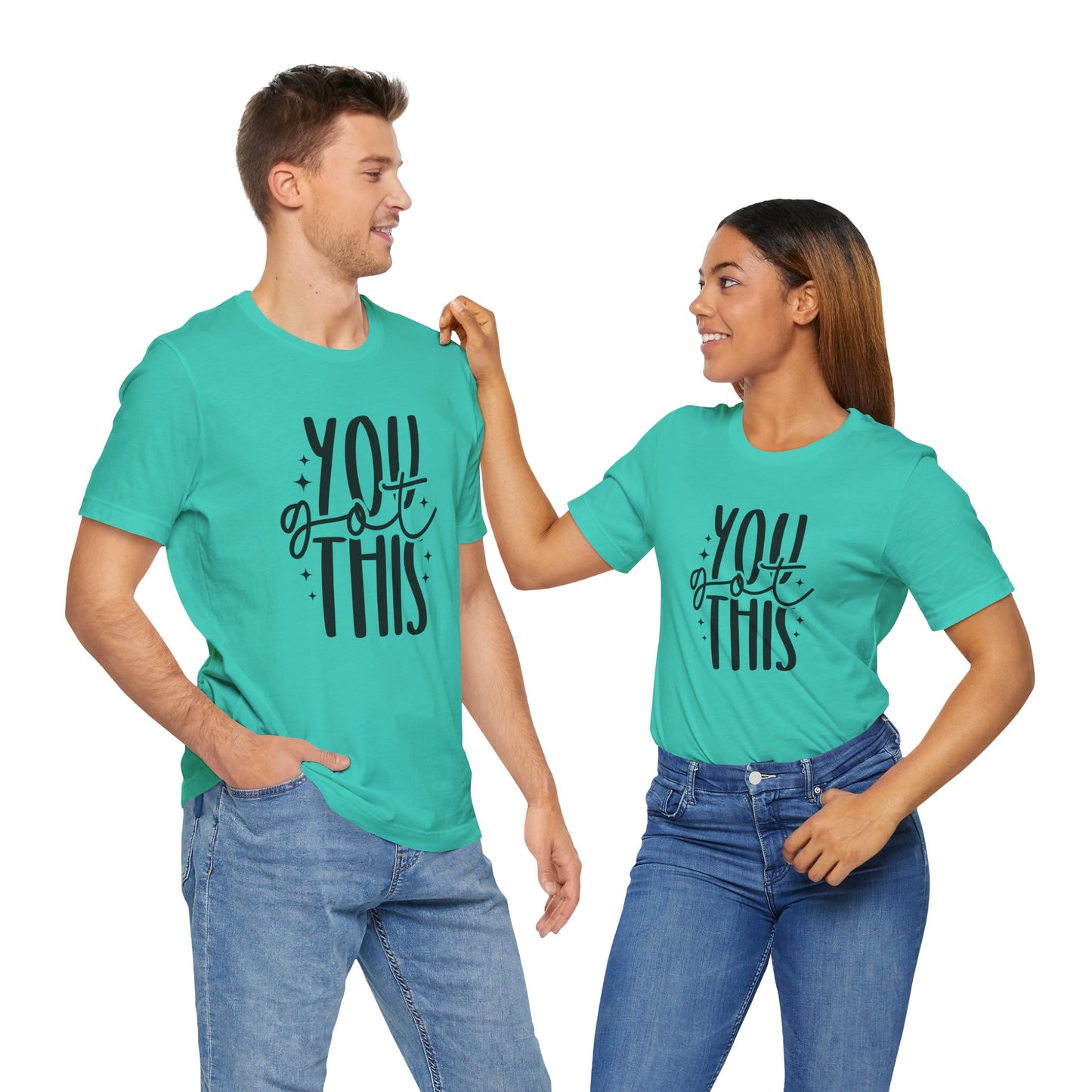 Motivational Unisex Tee - You Got This, Inspirational Gift, Positive Vibes, Self-Care, Everyday Wear, Encouragement Shirt