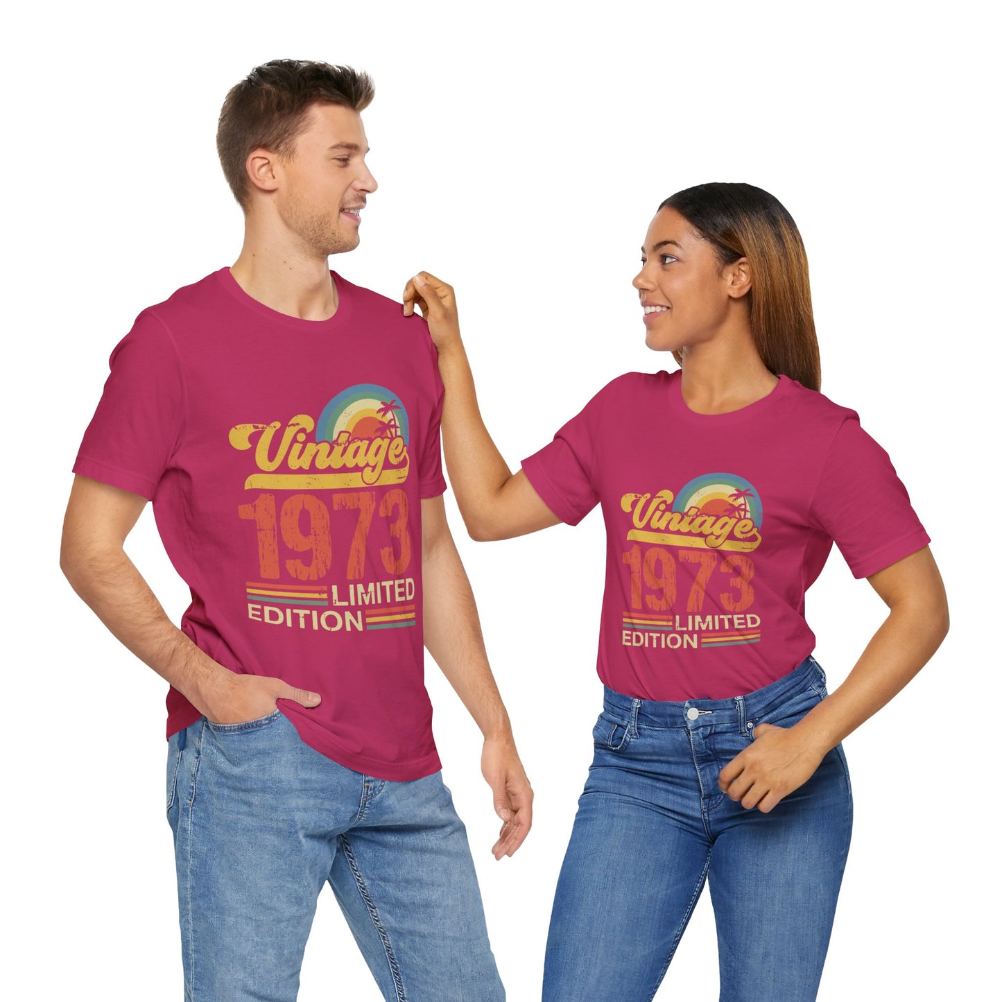 Vintage 1973 Limited Edition Tee, Retro Shirt, Unisex Vintage T-Shirt, 70s Apparel, Perfect Gift for Birthdays, Nostalgic Fashion