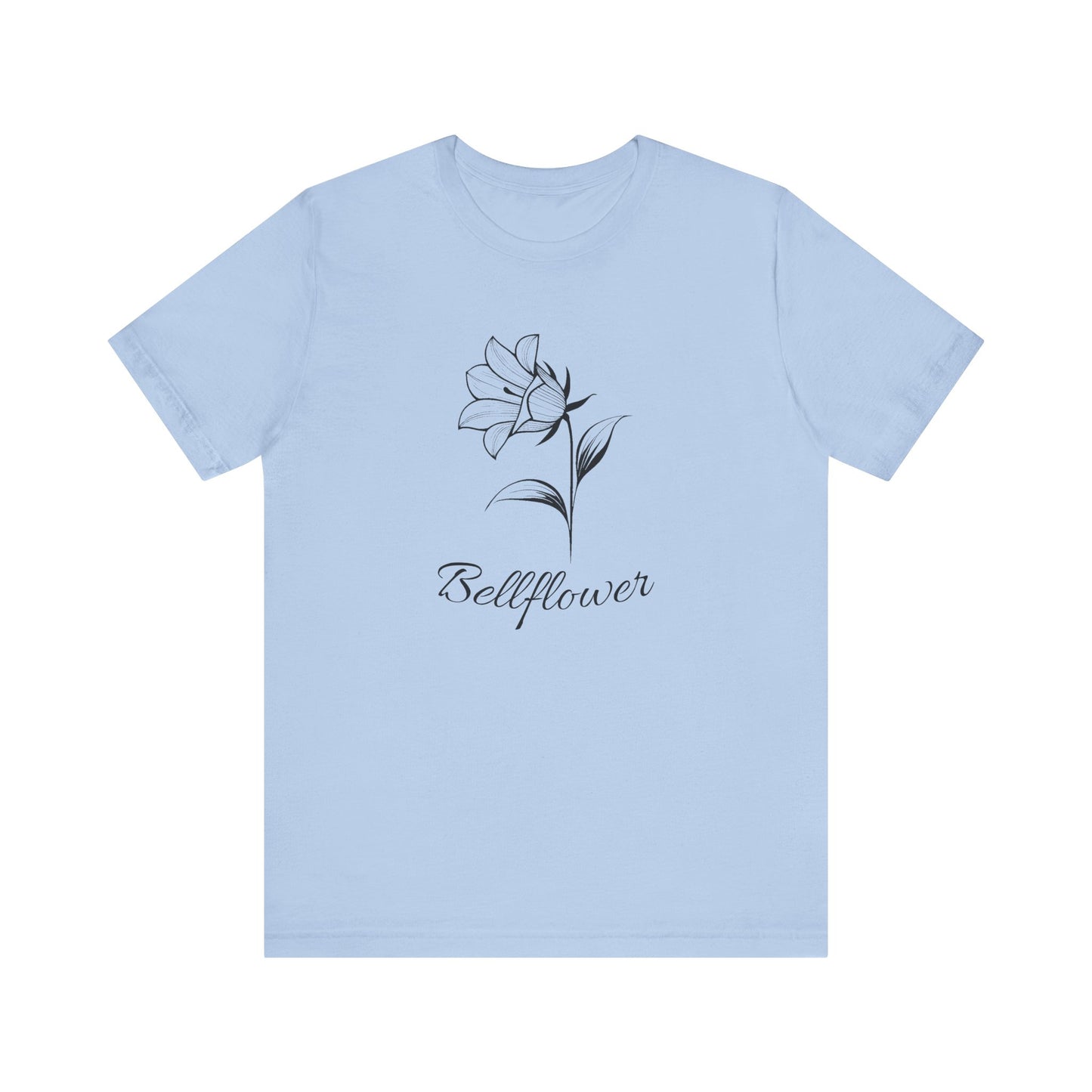 Elegant Bellflower Graphic Tee - Soft Cotton T-Shirt for Nature Lovers, Flower Lover's Gift, Everyday Wear, Eco-Friendly Apparel, [...]