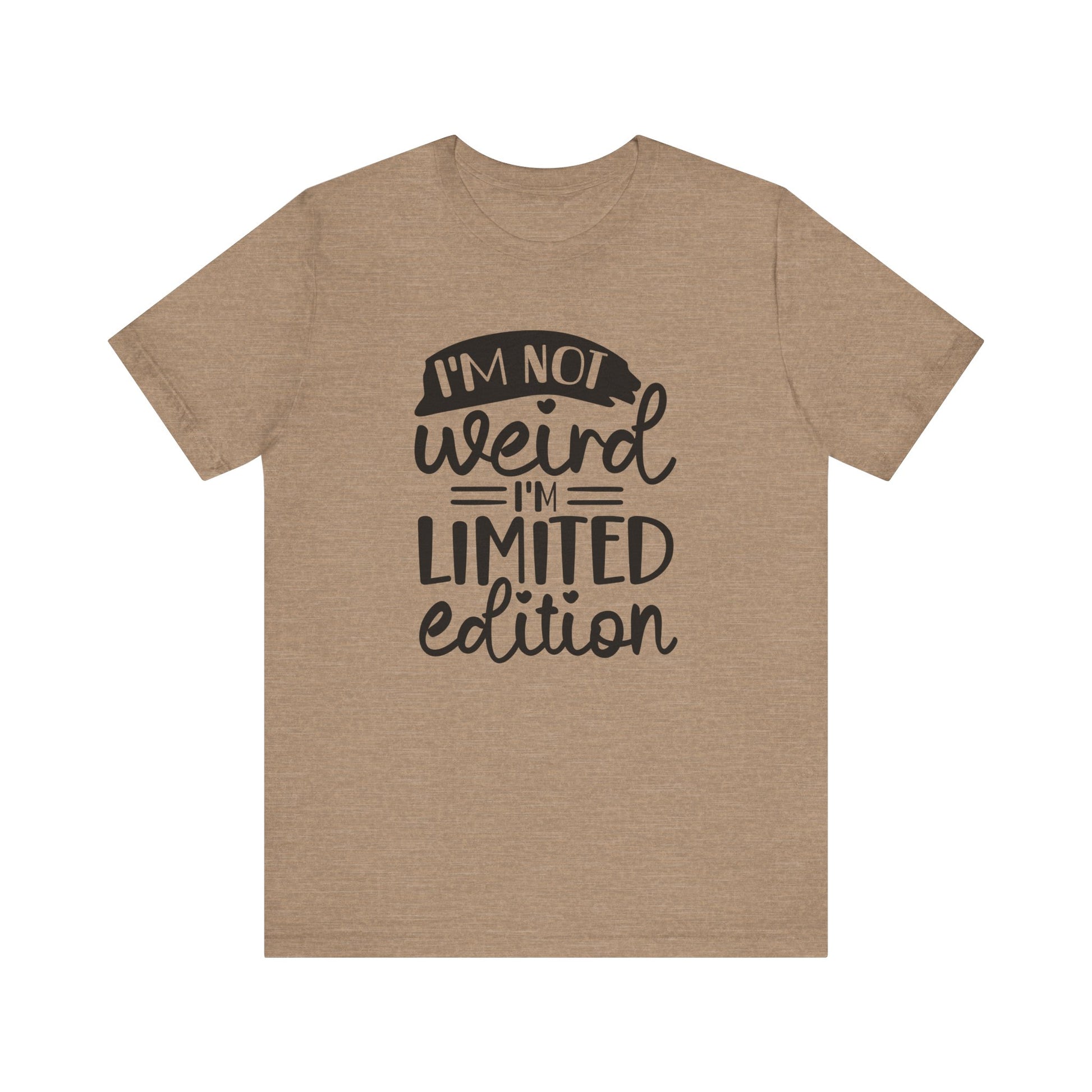Limited Edition Short Sleeve Tee - Fun Graphic T-Shirt, Unisex Humor Shirt, Unique Gift, Birthday, Casual Wear, Limited Edition - Harmonyandsage