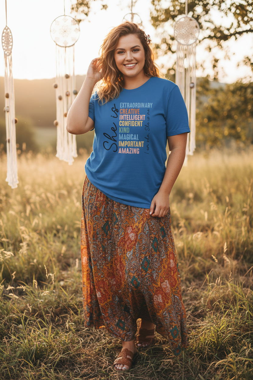 Empowering Unisex Tee, Inspirational T-Shirt for Women, Gift for Her, Casual Wear, Motivational Apparel, Birthday Gift