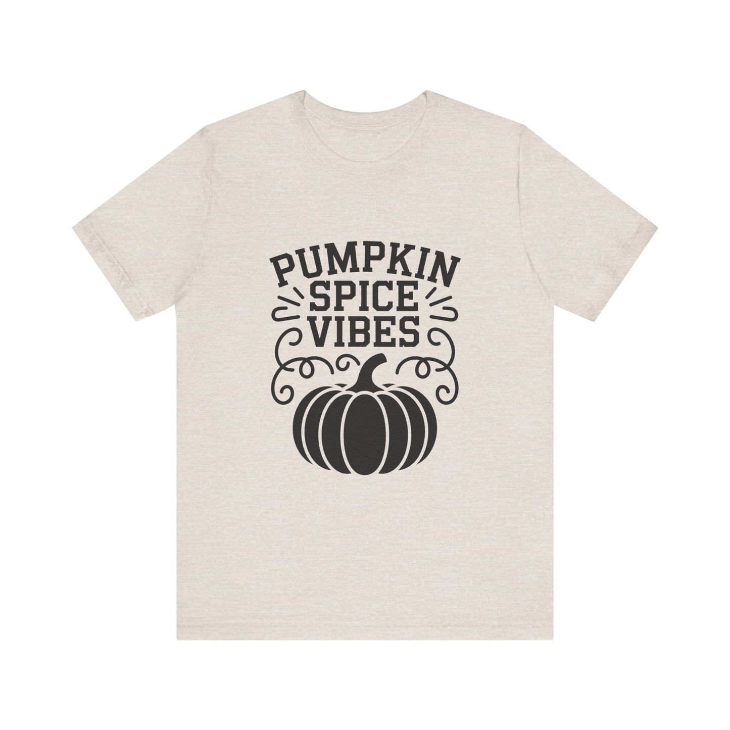 Pumpkin Spice Vibes Tee - Fall T-Shirt, Autumn Apparel, Halloween Shirt, Cozy Gift, Thanksgiving Top