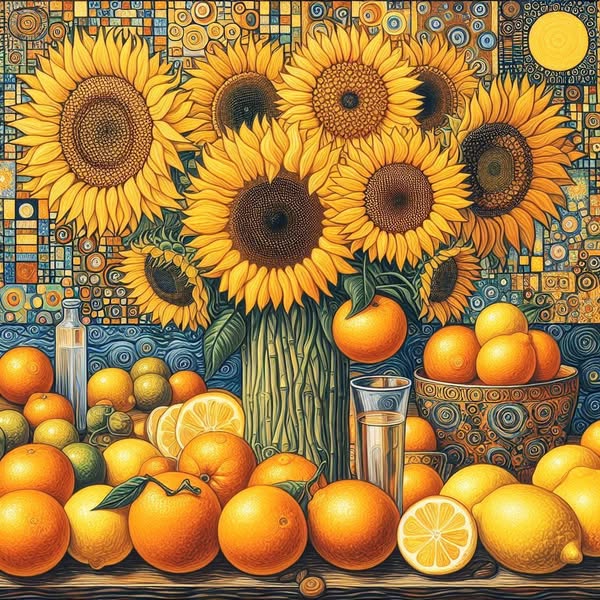 Sunflower & Citrus Detergent Free Goats Milk Soap