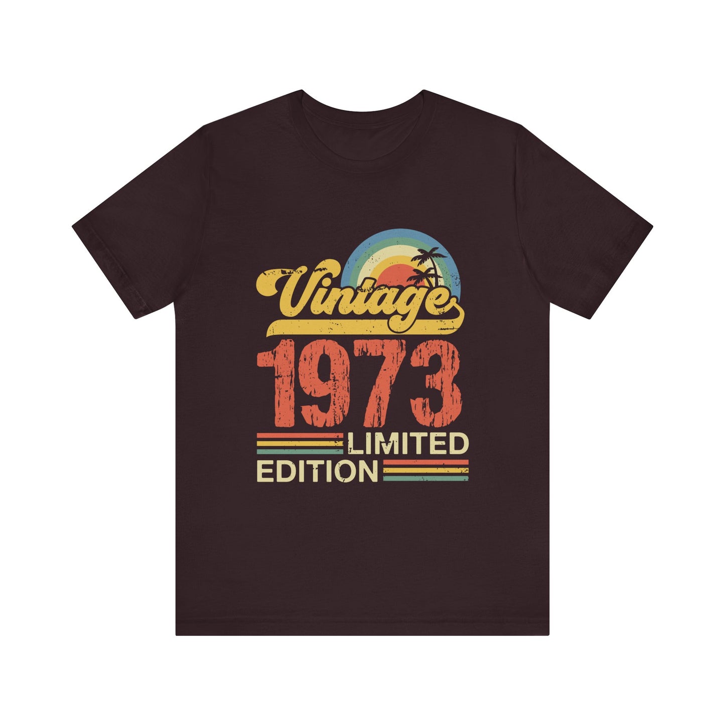 Vintage 1973 Limited Edition Tee, Retro Shirt, Unisex Vintage T-Shirt, 70s Apparel, Perfect Gift for Birthdays, Nostalgic Fashion