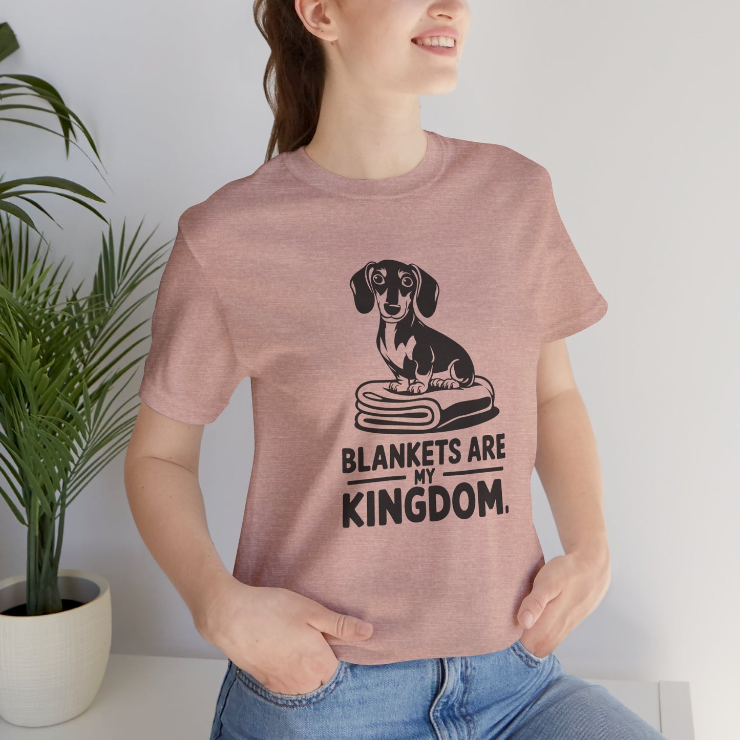 Dog Lover's Kingdom Tee, Funny Pet Shirt, Unisex Tee, Animal Lover Gift, Casual Dog Apparel, Cute Dog Shirt