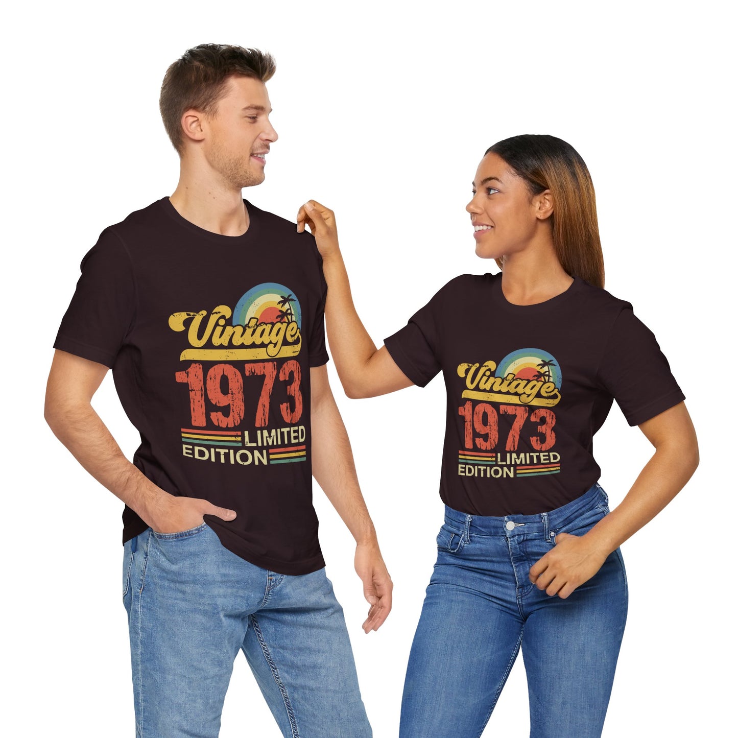 Vintage 1973 Limited Edition Tee, Retro Shirt, Unisex Vintage T-Shirt, 70s Apparel, Perfect Gift for Birthdays, Nostalgic Fashion