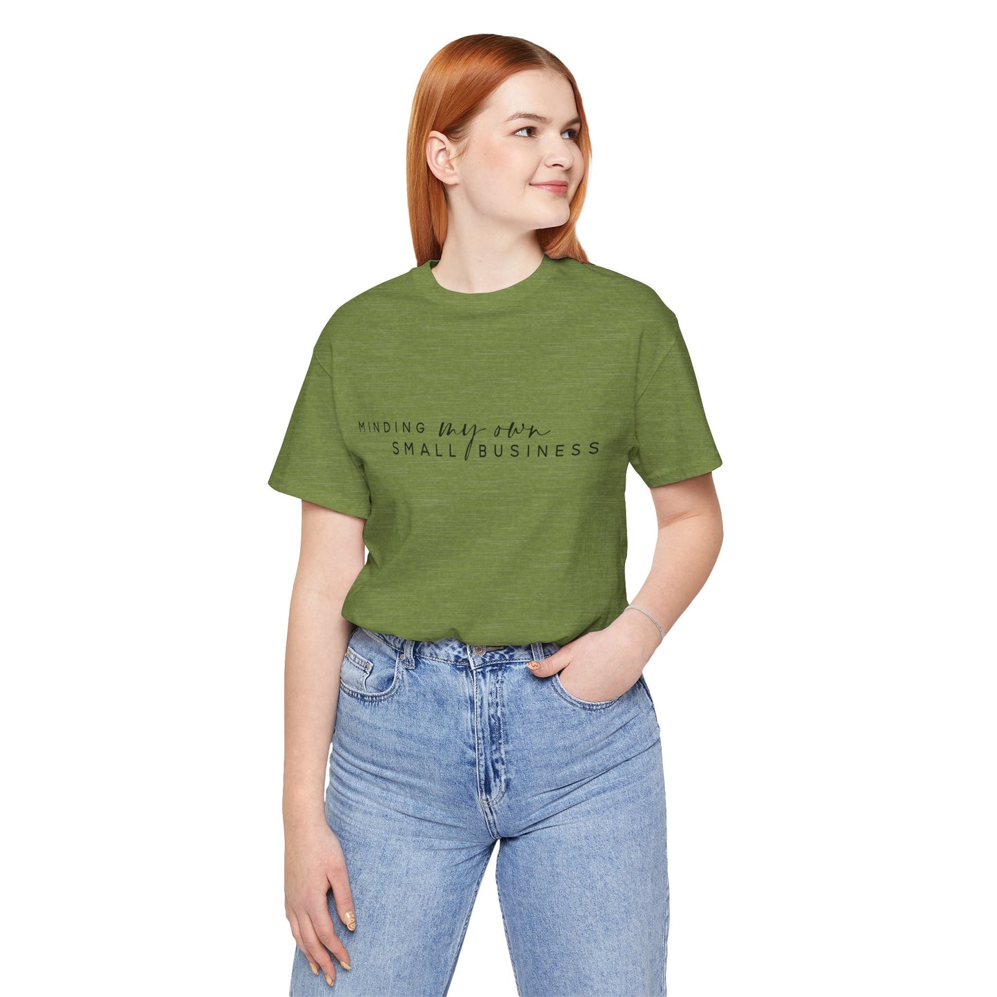 Small Business Minded Women's Tee, Motivational T-Shirt, Entrepreneur Shirt, Gift for Business Owner, Casual Everyday Wear