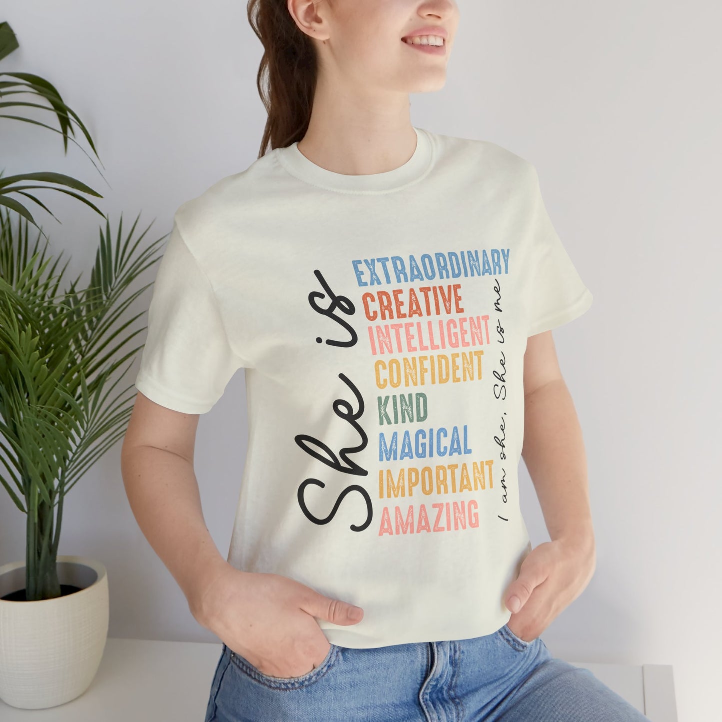 Empowering Unisex Tee, Inspirational T-Shirt for Women, Gift for Her, Casual Wear, Motivational Apparel, Birthday Gift