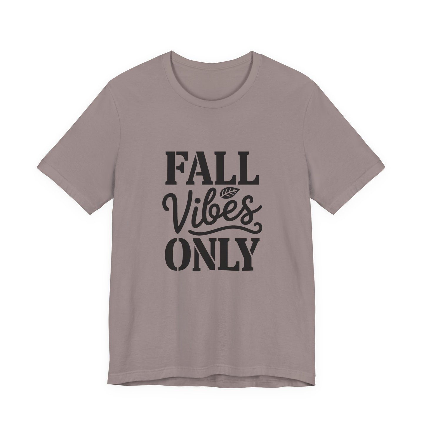 Unisex Fall Vibes Short Sleeve Tee, Casual Autumn Shirt, Seasonal Graphic Tee, Perfect for Thanksgiving, Cozy Fall Outfit