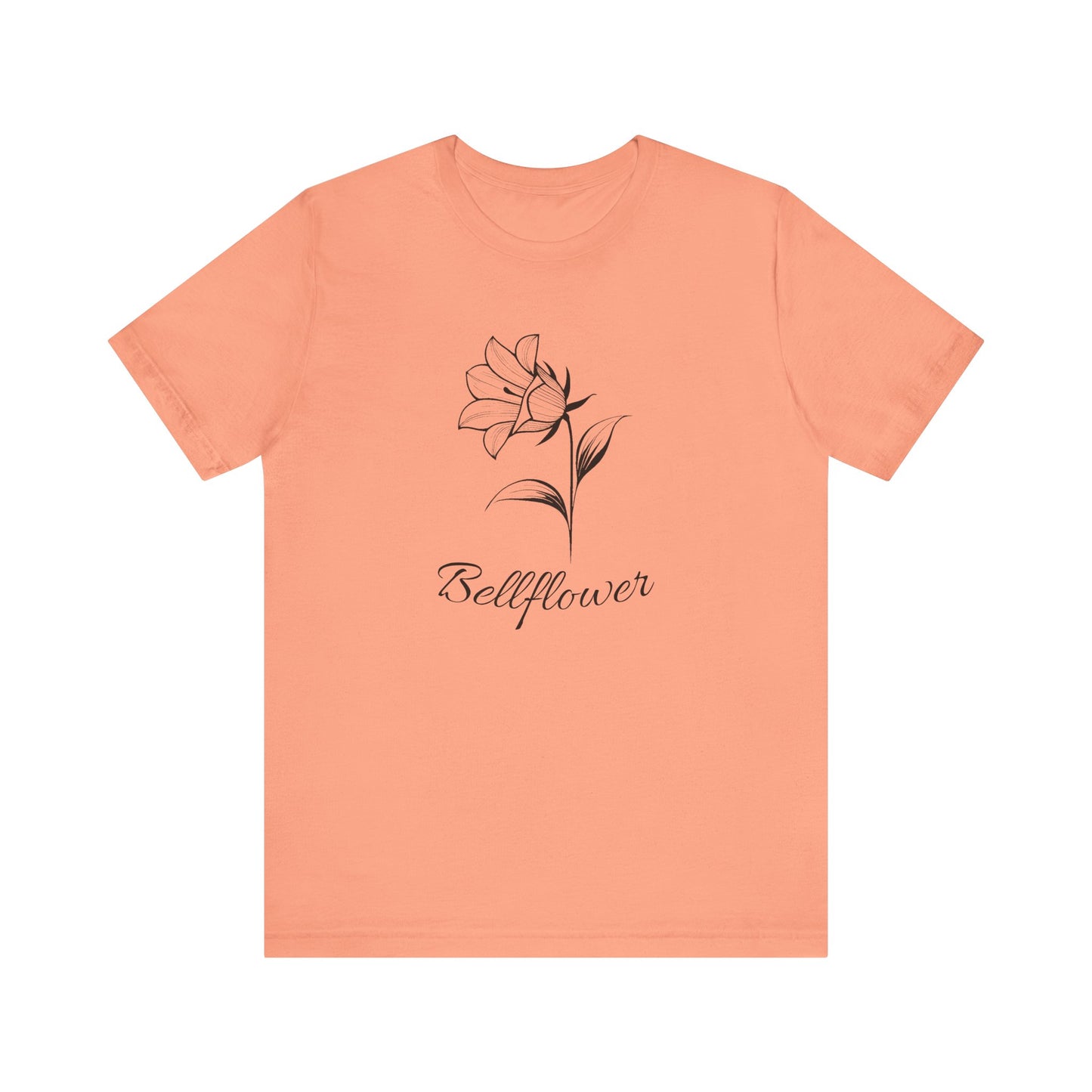 Elegant Bellflower Graphic Tee - Soft Cotton T-Shirt for Nature Lovers, Flower Lover's Gift, Everyday Wear, Eco-Friendly Apparel, [...]