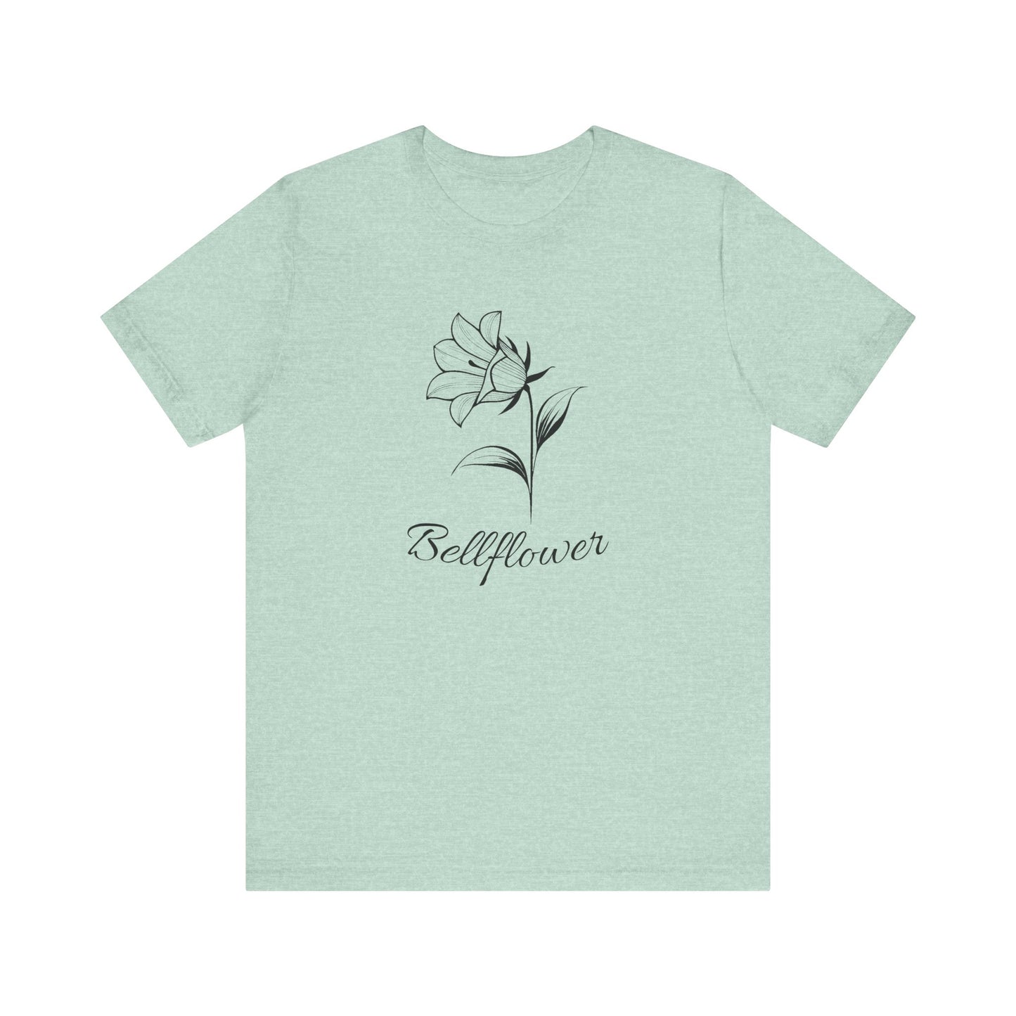 Elegant Bellflower Graphic Tee - Soft Cotton T-Shirt for Nature Lovers, Flower Lover's Gift, Everyday Wear, Eco-Friendly Apparel, [...]