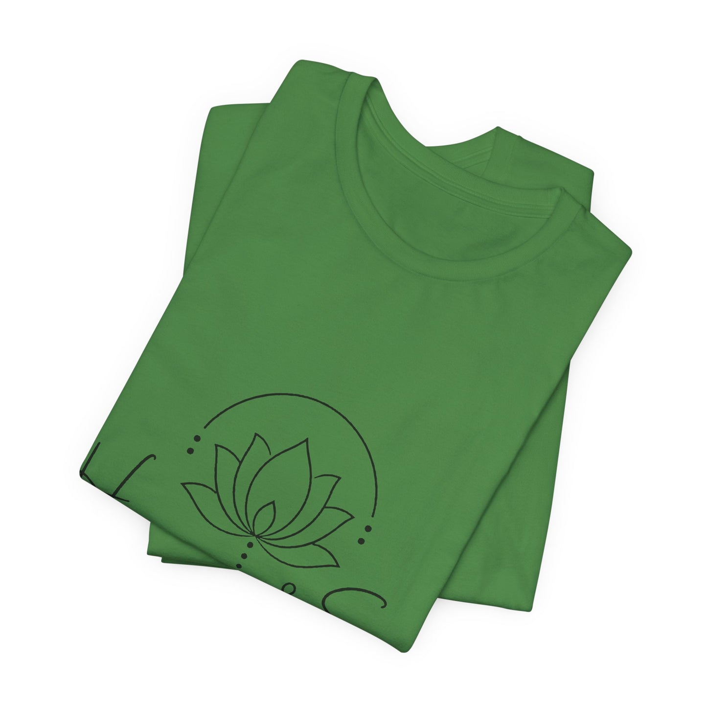 Harmony & Sage Tee — Lotus Graphic Mindful T-Shirt ("Created with Intention, Inspired by Nature")