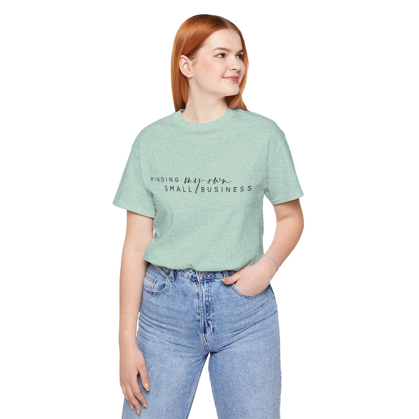 Small Business Minded Women's Tee, Motivational T-Shirt, Entrepreneur Shirt, Gift for Business Owner, Casual Everyday Wear