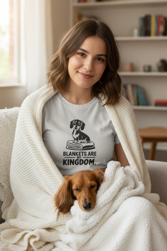 Dog Lover's Kingdom Tee, Funny Pet Shirt, Unisex Tee, Animal Lover Gift, Casual Dog Apparel, Cute Dog Shirt
