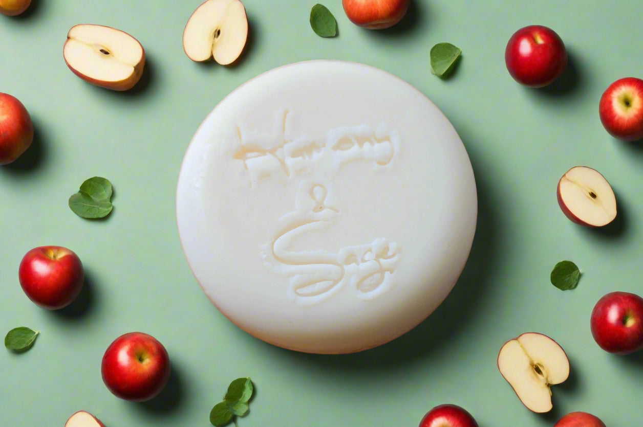 Apple Shampoo Bar