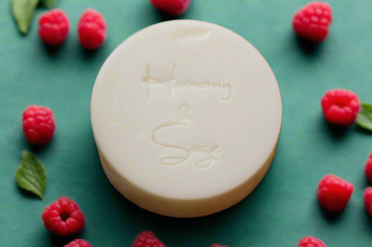 raspberry soap