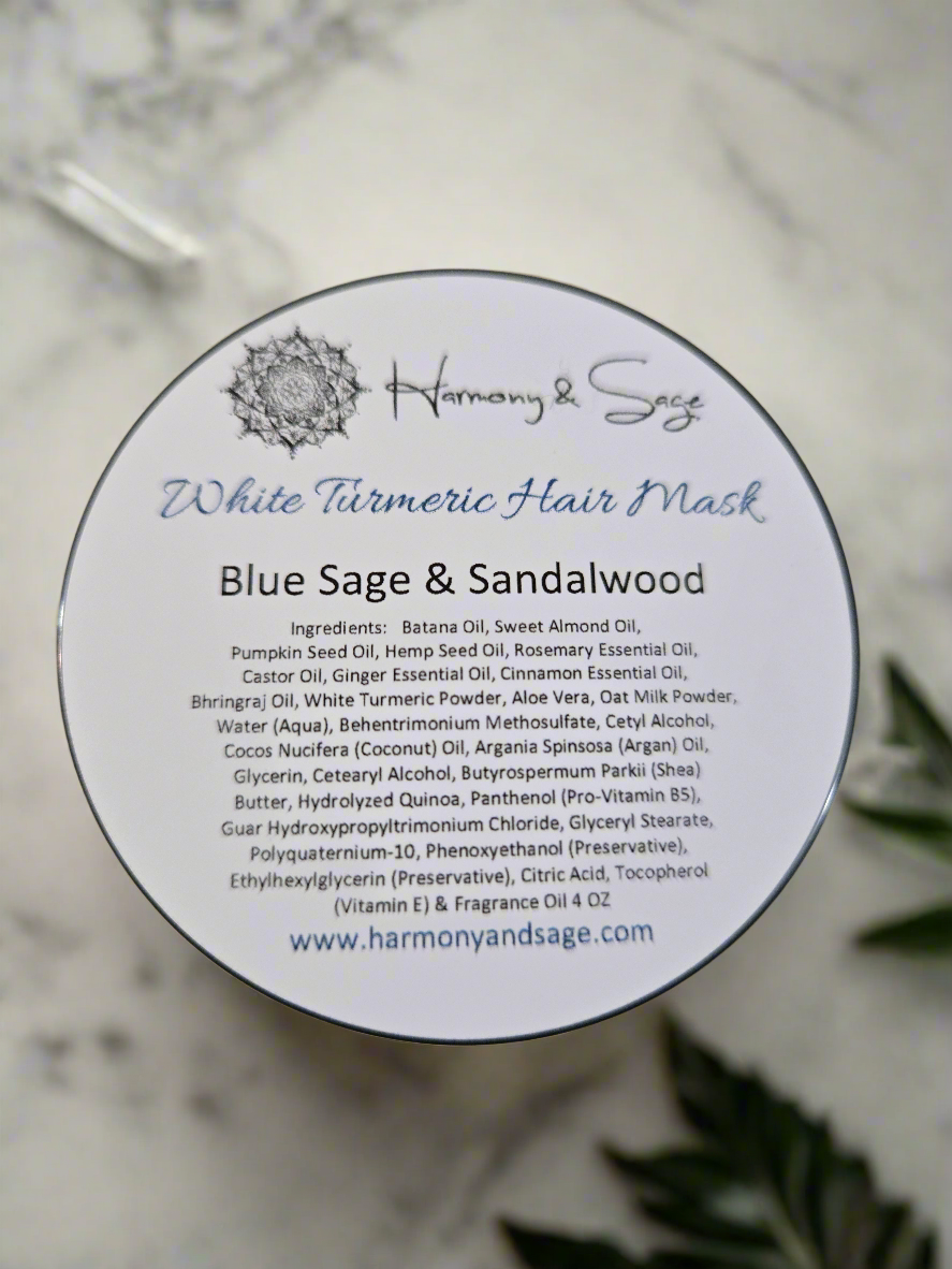 White Turmeric Hair Mask