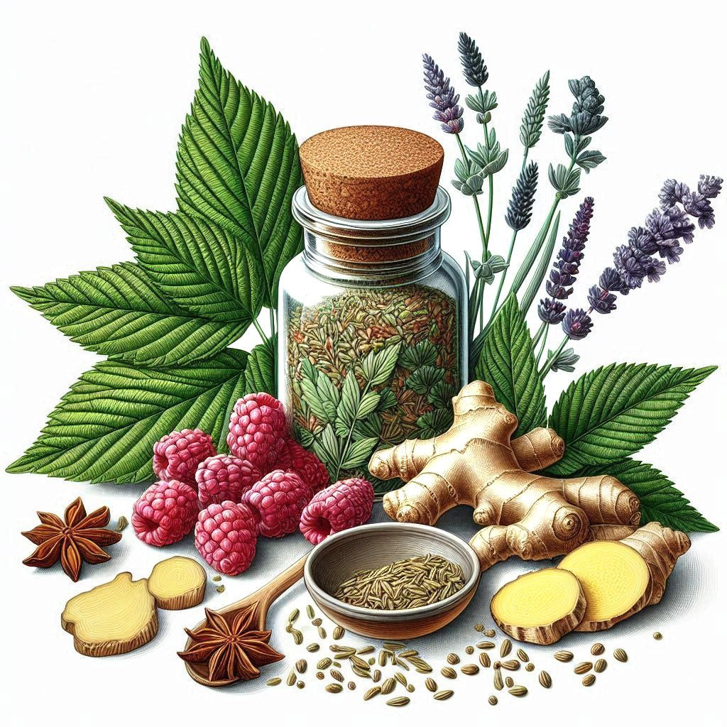 Menstrual Cramp Bath Tea Soak