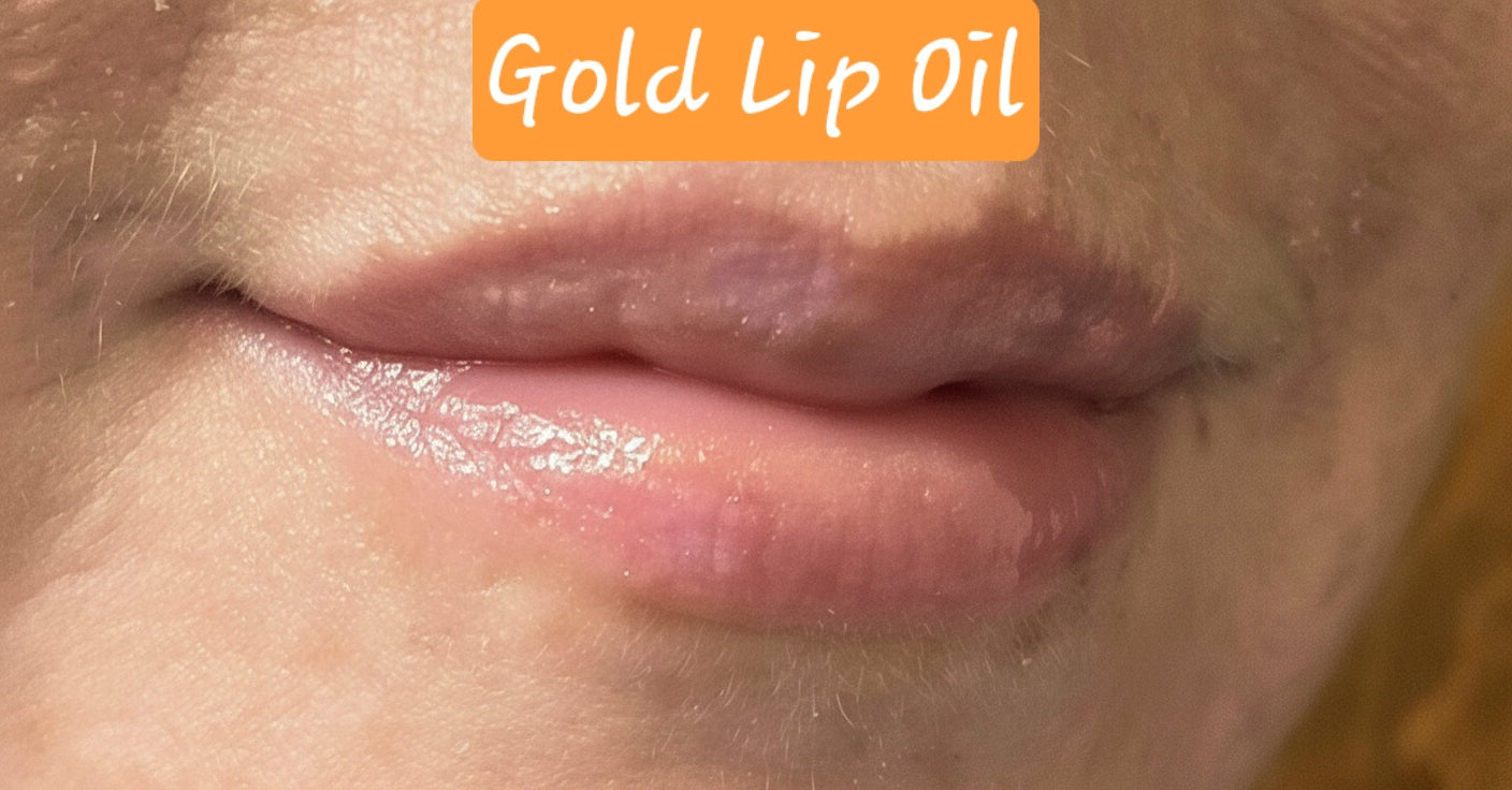 Natural Lip Oil, Tinted, Shimmer, Flavored, Vitamin E, Manuka Honey, Olive Oil, Sunflower Oil, Coconut Oil