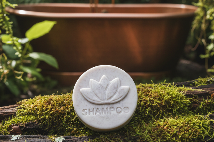 Jamun Seed Purple Clay Shampoo Bar for All Hair Types 3 oz (Lavender), Scalp Care, Plastic Free, Eco-friendly - Harmonyandsage