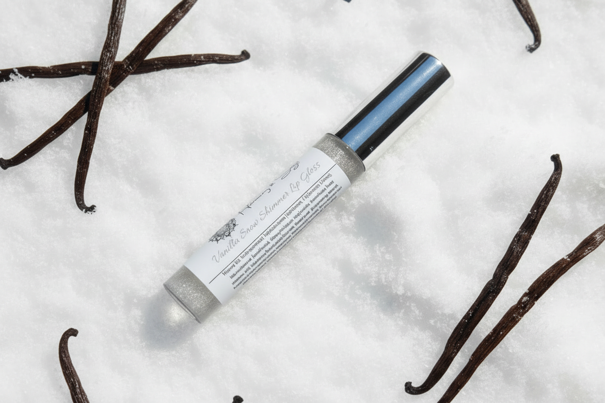 Lip Gloss, Olive Oil,  Sunflower Oil, Shimmer Gloss, Tinted, Mica