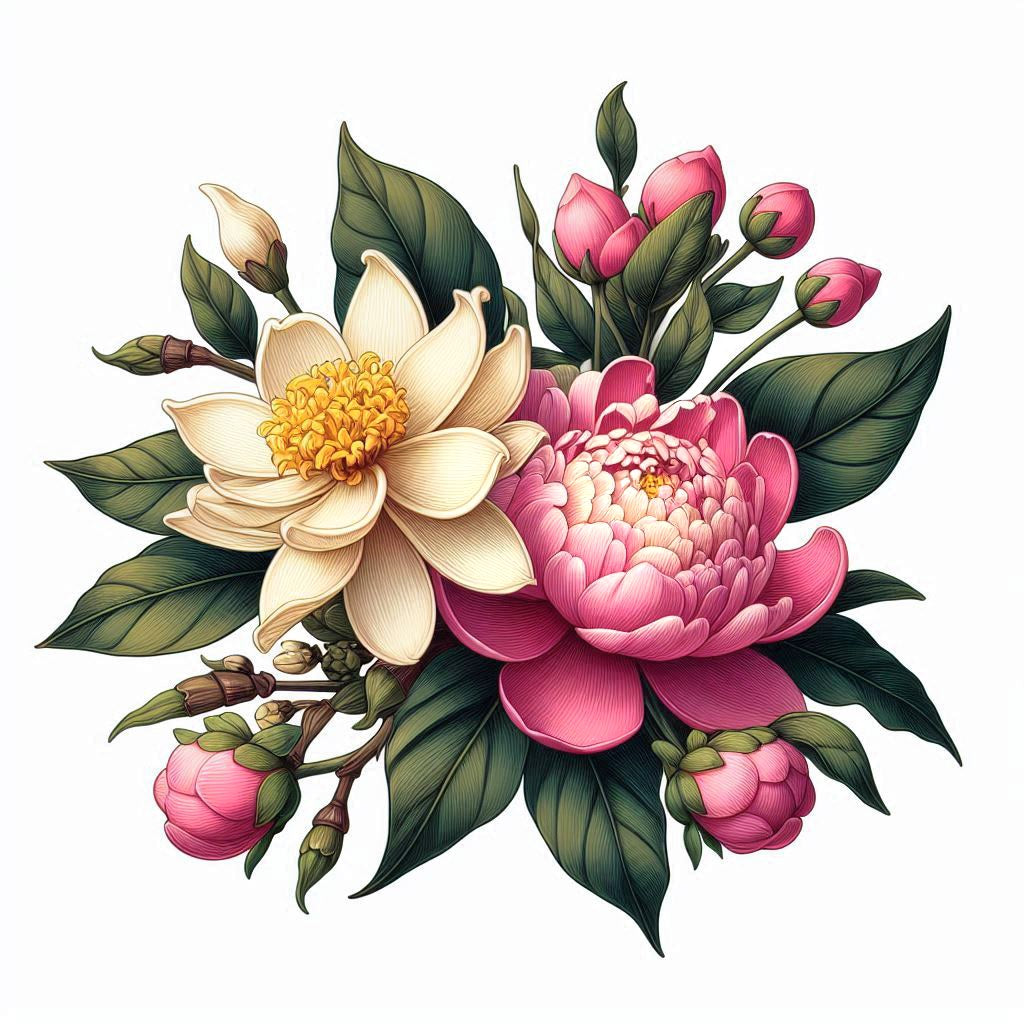 Pink Peony Paradise Oat Brown Sugar Scrub Bar (Detergent Free)