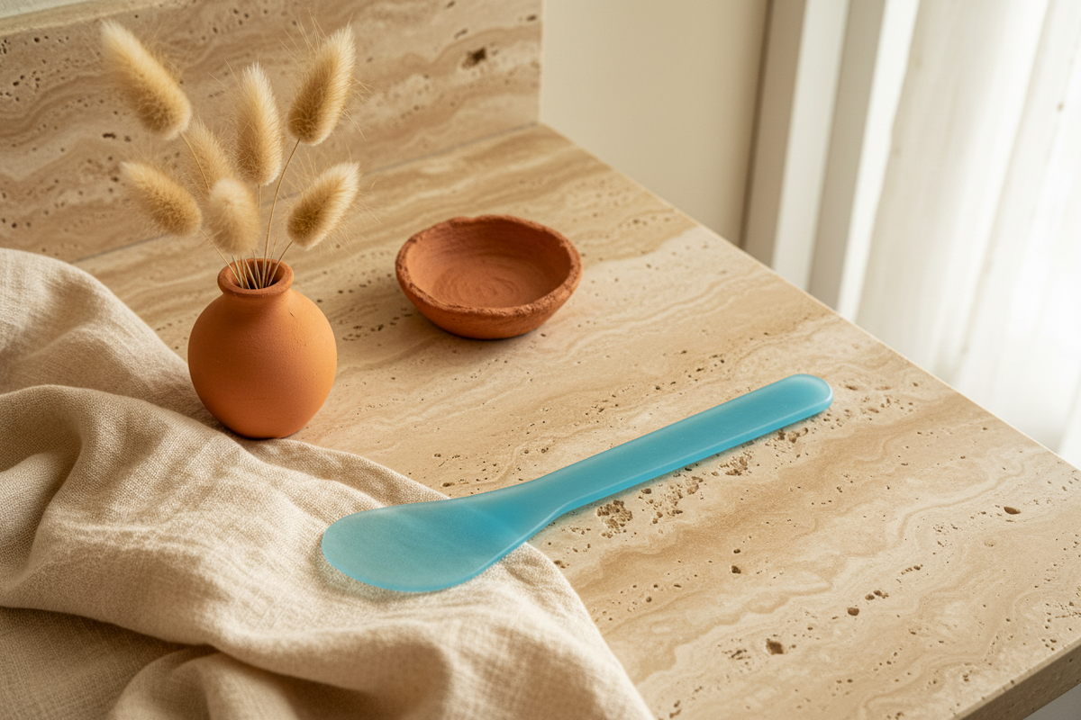 Face Mask, Jojoba Oil, Anhydrous Rinse Off Mask,  Vitamin E, Facial Treatment, Spa Treatment, Spatula