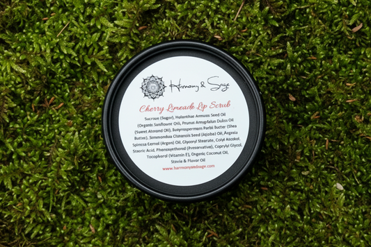 Lip Scrub, Exfoliation, Sunflower & Coconut Oil, Sugar Scrub, Sweet Almond Oil, Vitamin E