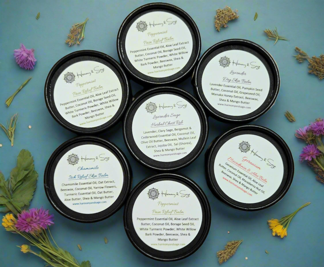 herbal skin balms