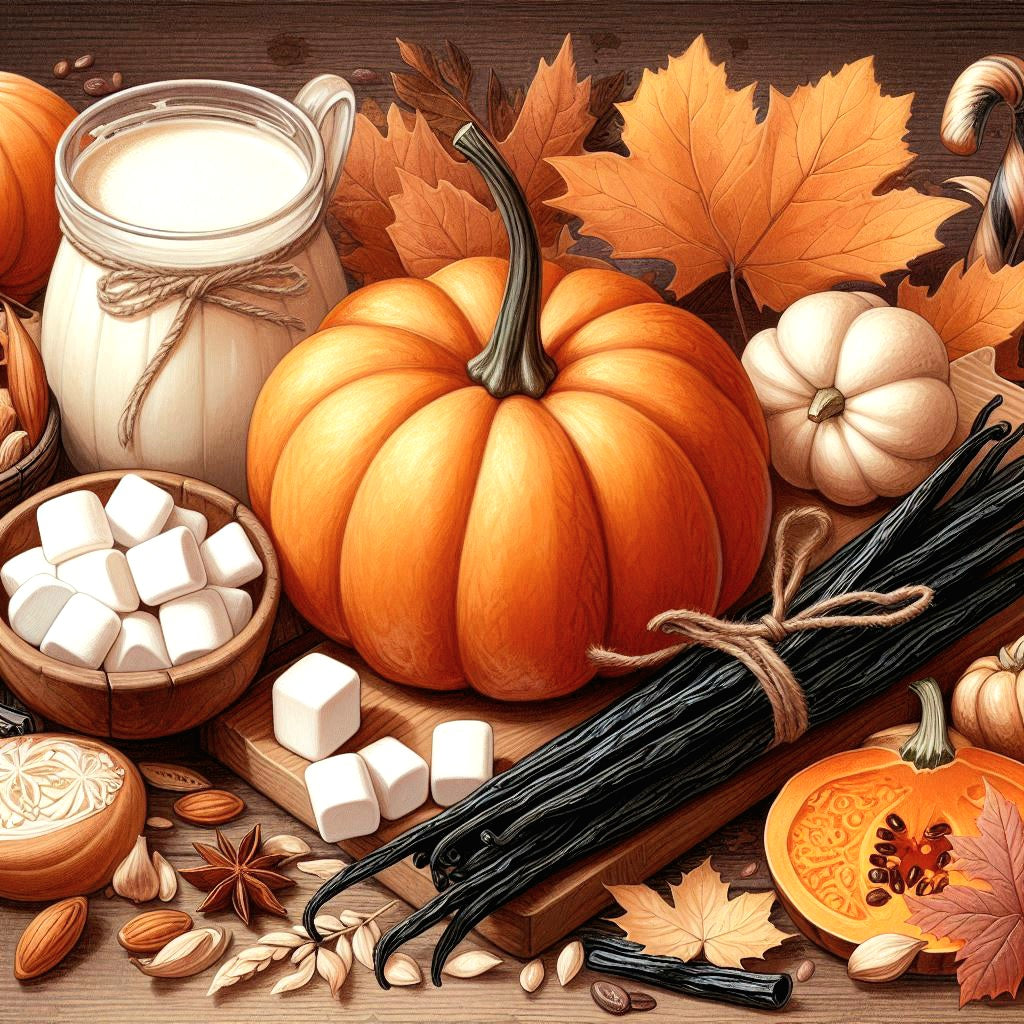Vanilla Pumpkin Marshmallow Oatmeal Soap (Detergent Free)