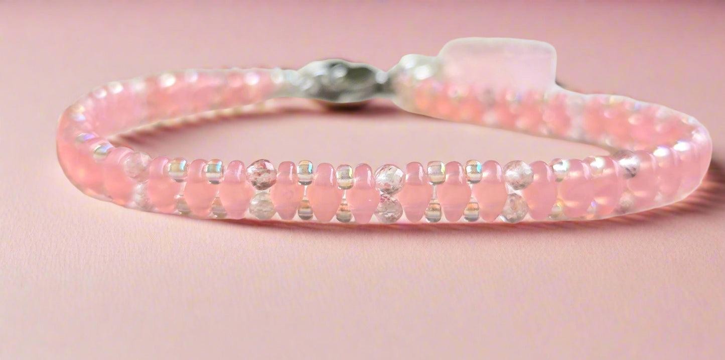 Strawberry Quartz Bracelet