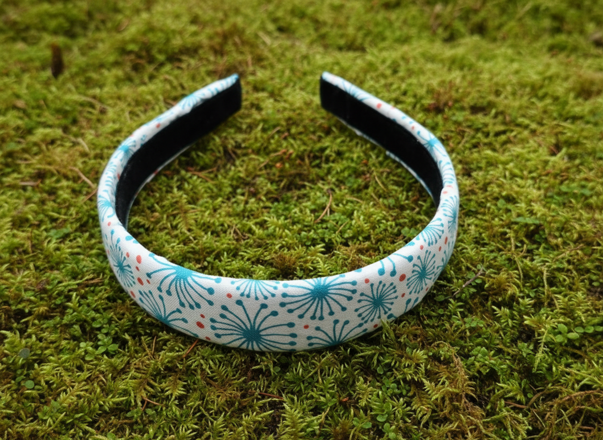 Fabric Lined Headband, Hair Accessories, Fabric 1", 2", 1/2" Headband